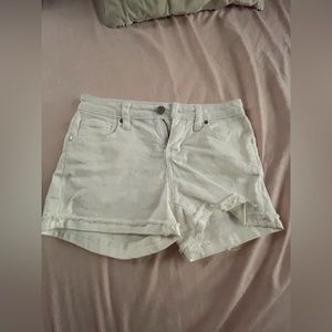 -RSQ - white jean shorts
